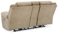 Thumbnail for Tip-off - Power Reclining Loveseat With Console / Adj Headrest - Tony's Home Furnishings