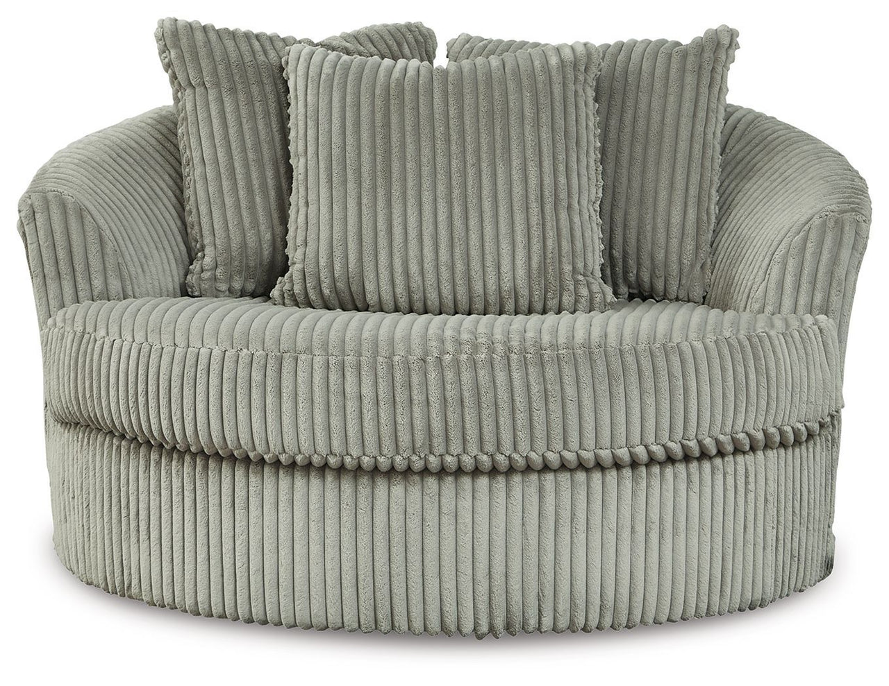 Lindyn - Oversized Swivel Accent Chair Tony's Home Furnishings Furniture. Beds. Dressers. Sofas.