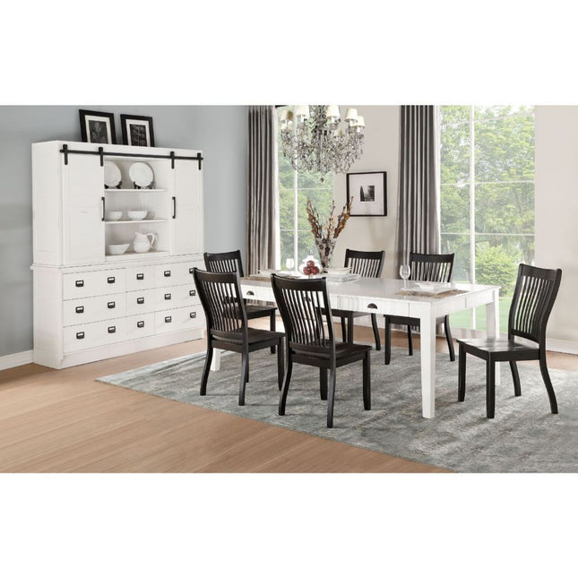 Renske - Dining Table - Antique White - Tony's Home Furnishings