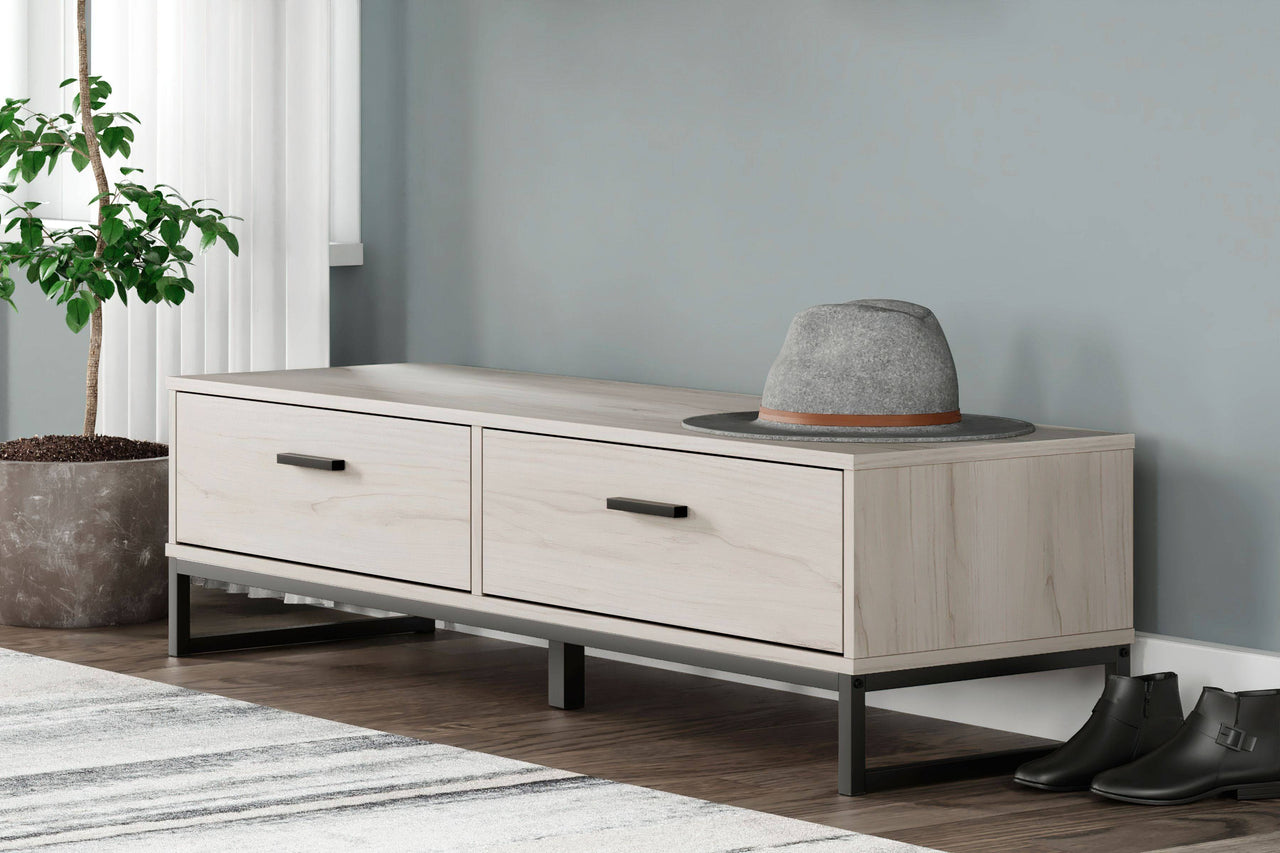 Socalle - Light Natural - Storage Bench Tony's Home Furnishings Furniture. Beds. Dressers. Sofas.