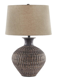 Thumbnail for Magan - Antique Bronze Finish - Metal Table Lamp Tony's Home Furnishings Furniture. Beds. Dressers. Sofas.