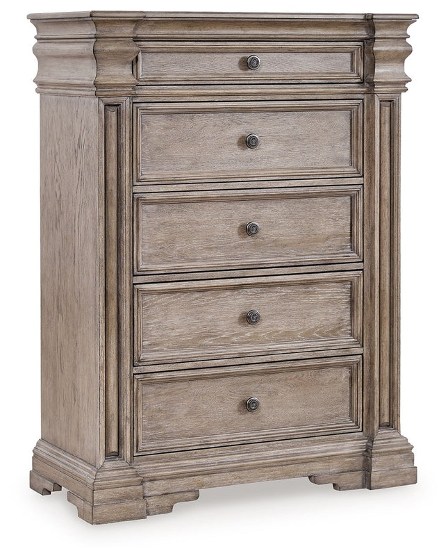 Blairhurst - Light Grayish Brown - Five Drawer Chest - Tony's Home Furnishings