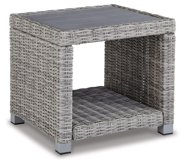 Naples Beach - Light Gray - Square End Table Signature Design by Ashley® 