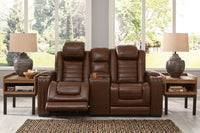Thumbnail for Backtrack - Chocolate - 2 Pc. - Power Reclining Sofa, Loveseat - Tony's Home Furnishings
