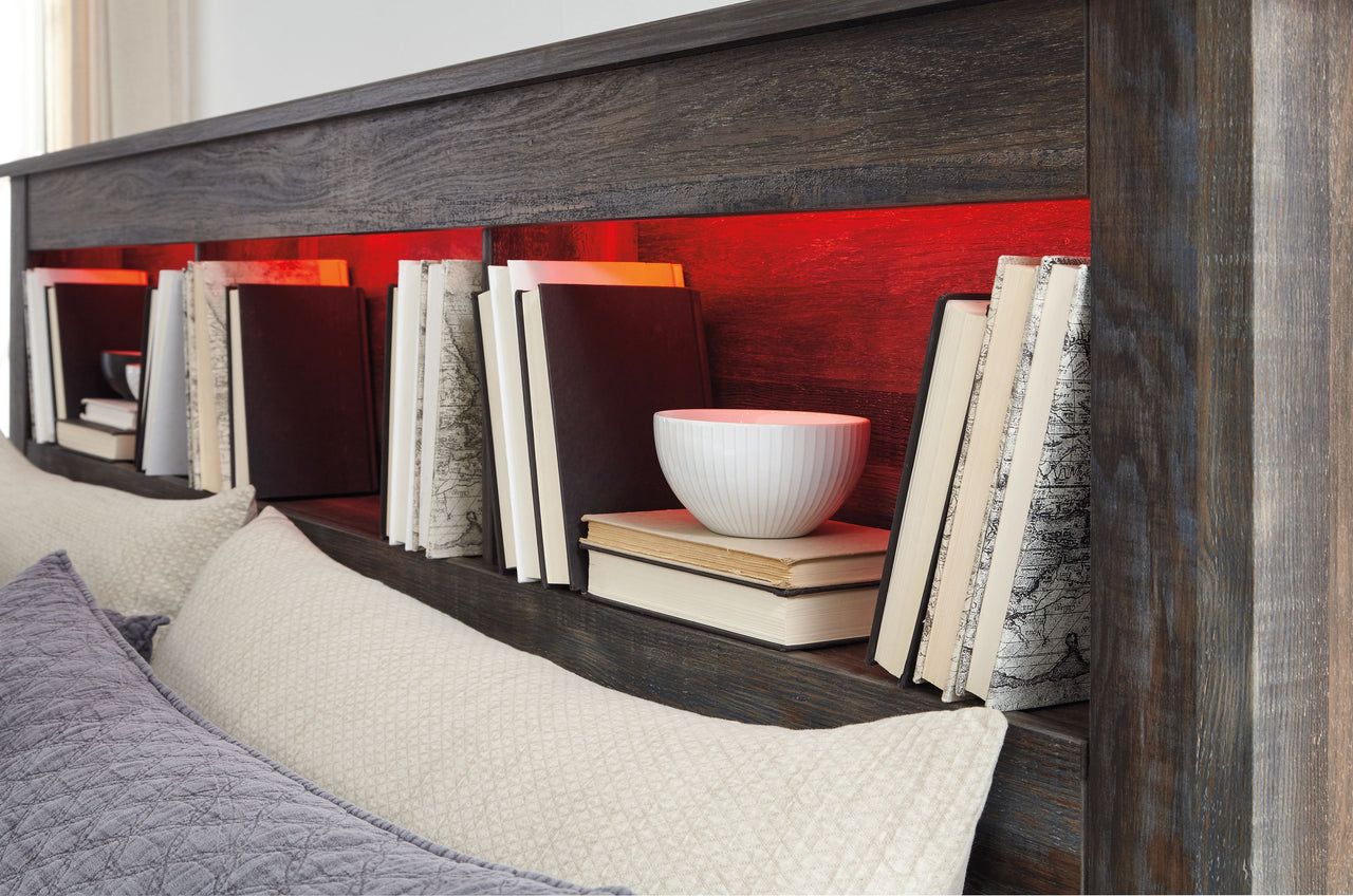Drystan - Panel Bookcase Bed - Tony's Home Furnishings
