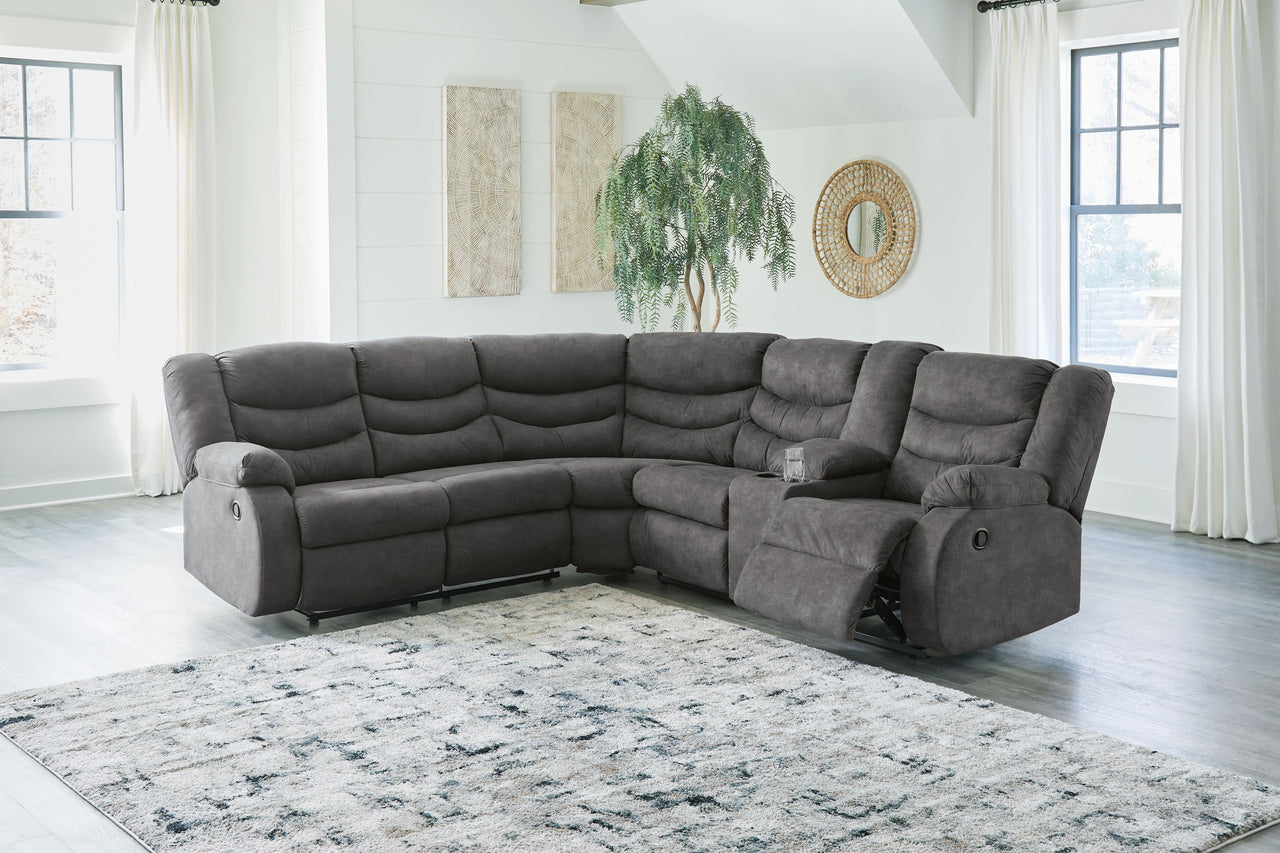 Partymate - Reclining Sectional - Tony's Home Furnishings
