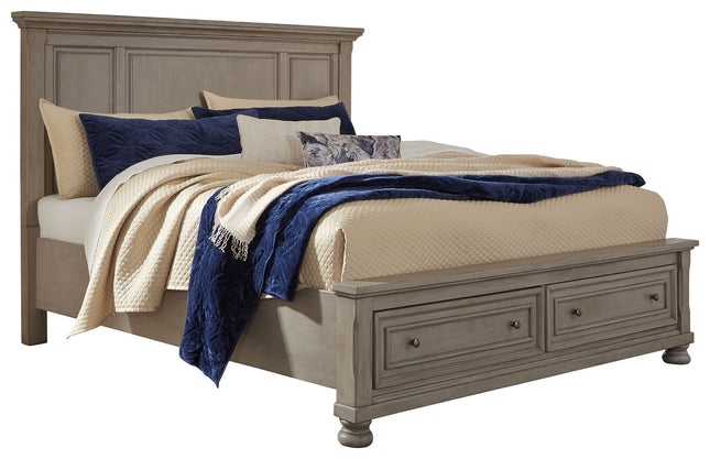 Lettner - Panel Storage Bed - Tony's Home Furnishings