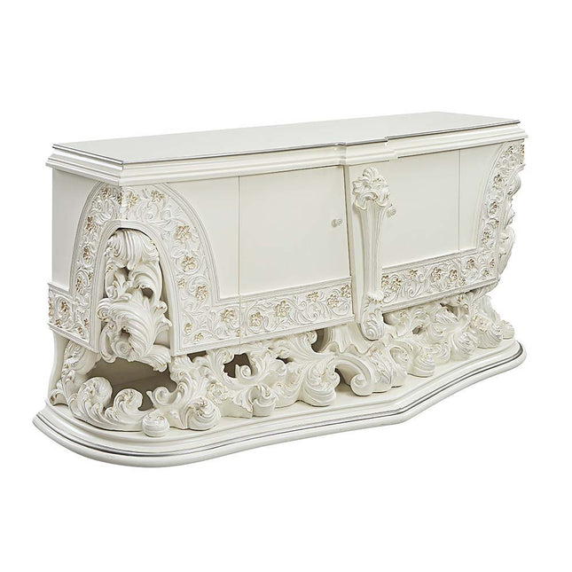 Adara - Server - Antique White Finish - Tony's Home Furnishings