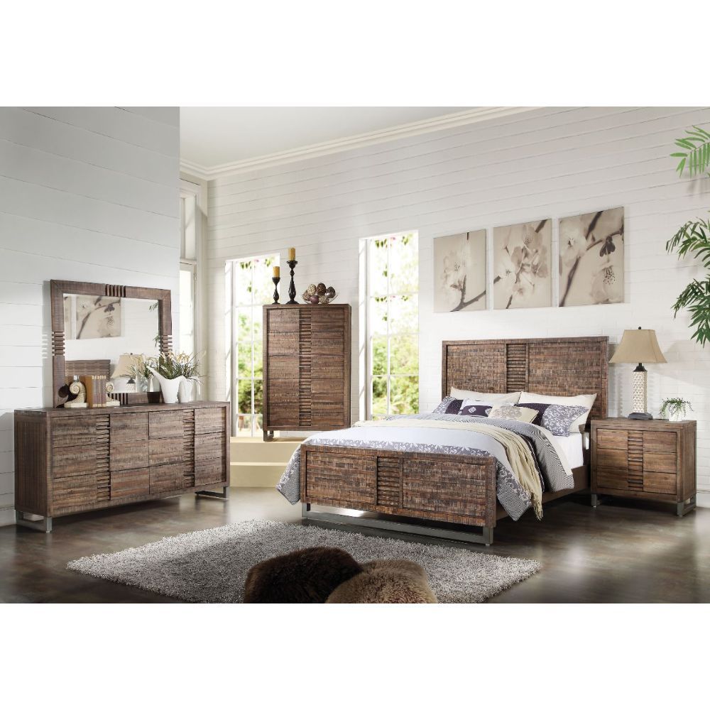 Andria - Transitional Bed - Tony's Home Furnishings