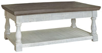 Thumbnail for Havalance - Gray / White - Lift Top Cocktail Table Tony's Home Furnishings Furniture. Beds. Dressers. Sofas.