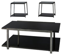 Thumbnail for Rollynx - Black - Occasional Table Set (Set of 3) Tony's Home Furnishings Furniture. Beds. Dressers. Sofas.