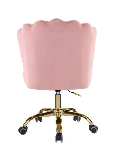 Moyle - Office Chair - Pink - Tony's Home Furnishings