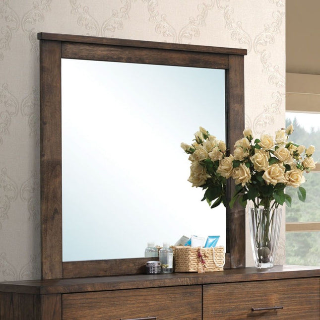 Merrilee - Mirror - Oak - Tony's Home Furnishings