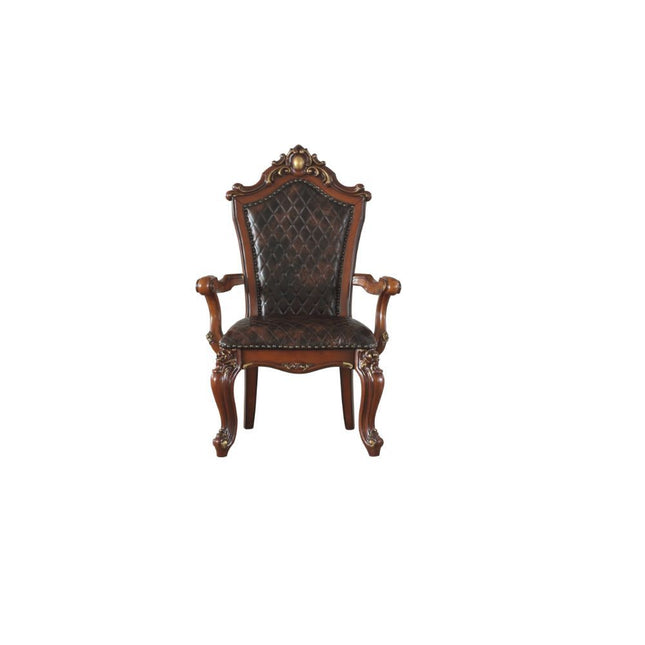 Picardy - Chair (Set of 2) - Cherry Oak & PU - Tony's Home Furnishings