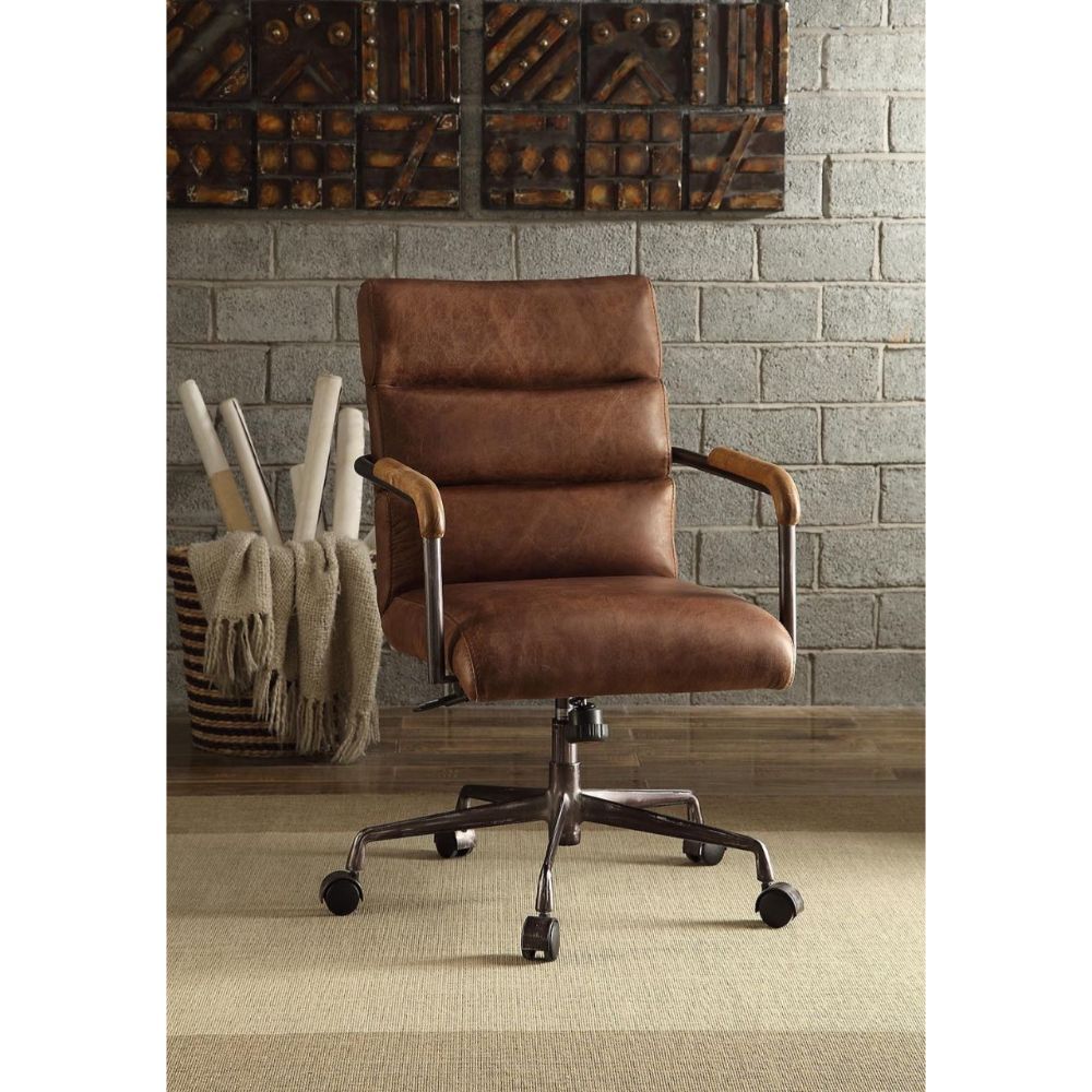 Harith - Vintage - Executive Office Chair - Tony's Home Furnishings