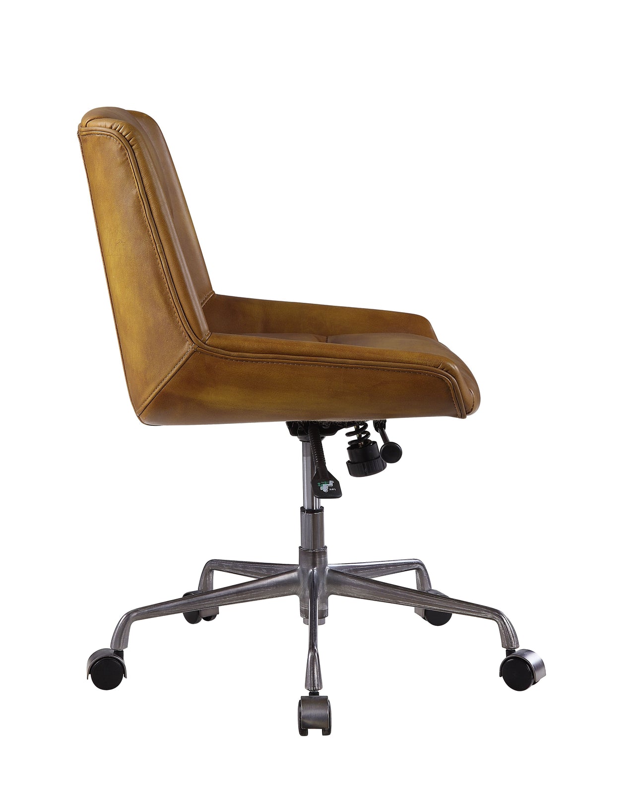Ambler - Executive Office Chair - Saddle Brown Top Grain Leather - Tony's Home Furnishings