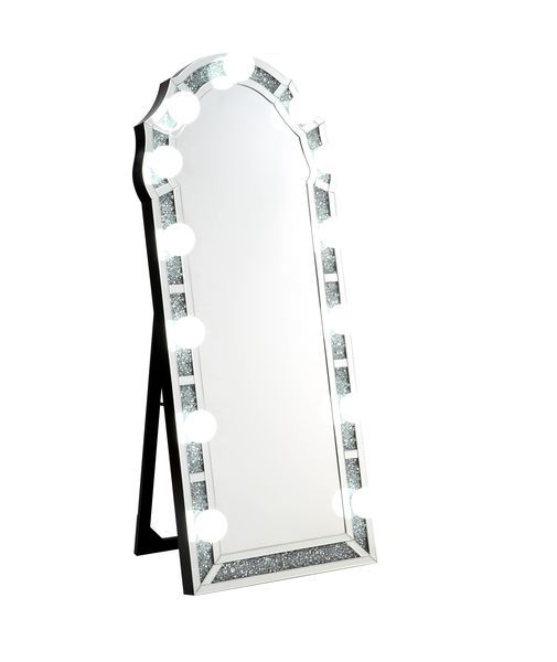 Noralie - Accent Floor Mirror - Mirrored - Tony's Home Furnishings