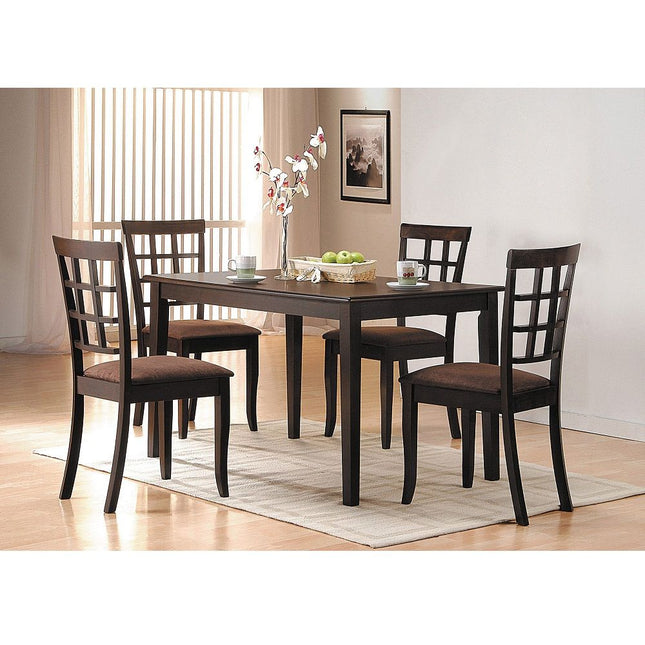 Cardiff - Side Chair (Set of 2) - Dark Brown - 18" - Tony's Home Furnishings