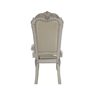 Thumbnail for Dresden - Arm Chair (Set of 2) - PU & Bone White Finish - Tony's Home Furnishings