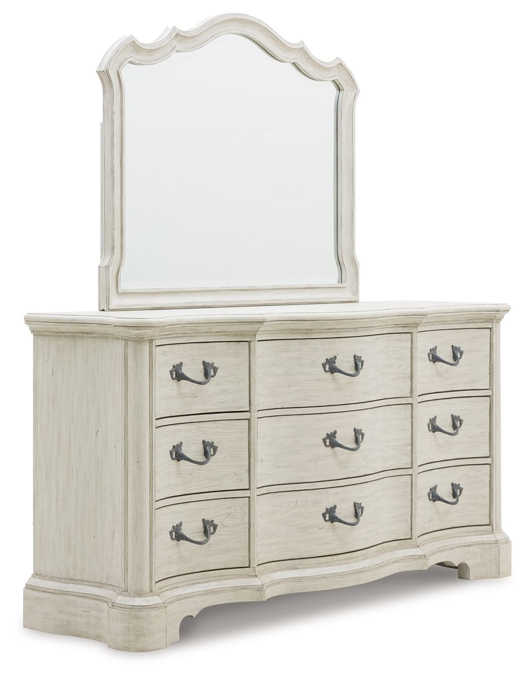 Arlendyne - Antique White - Dresser And Mirror - Tony's Home Furnishings