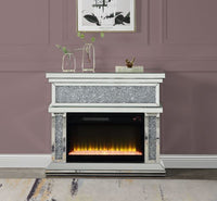 Thumbnail for Noralie - Fireplace - Mirrored - Wood - 36