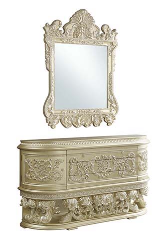 Vatican - Dresser - Champagne Silver Finish - Tony's Home Furnishings