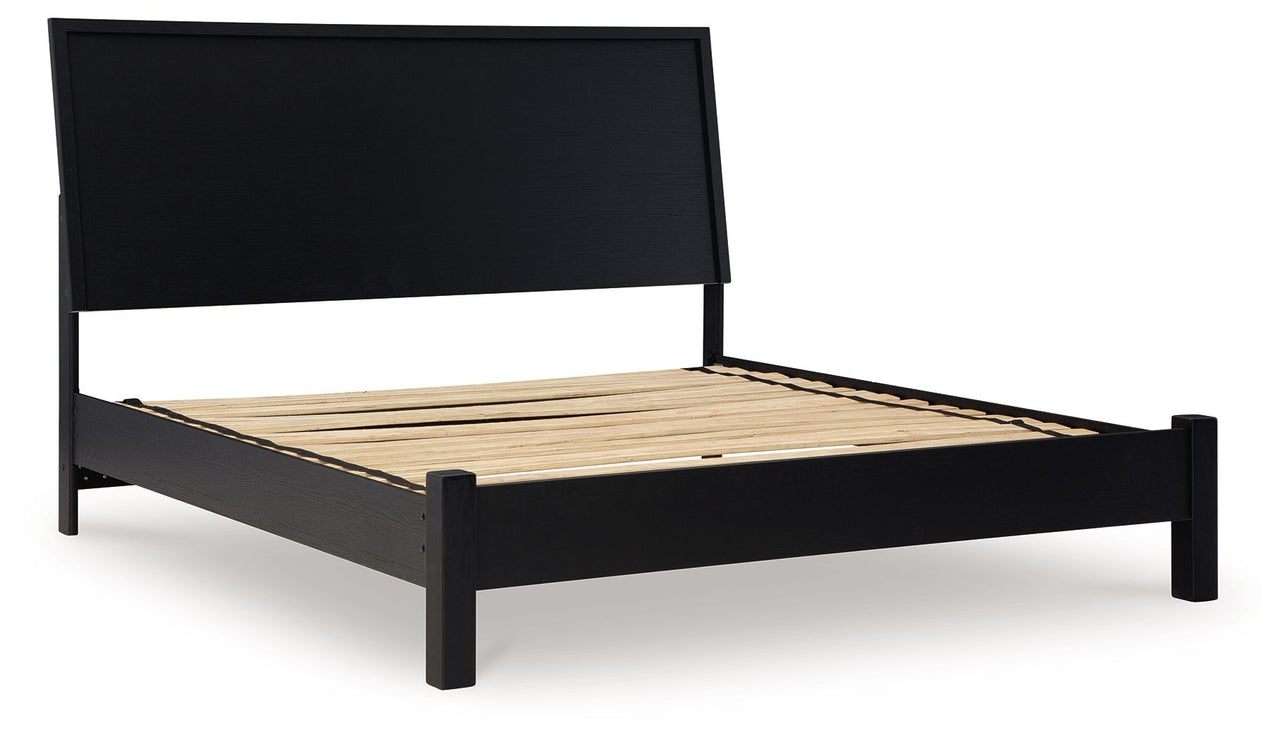 Danziar - Panel Bed With Low Footboard Set - Tony's Home Furnishings