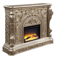Thumbnail for Zabrina - Fireplace - Antique Silver Finish - 49.5
