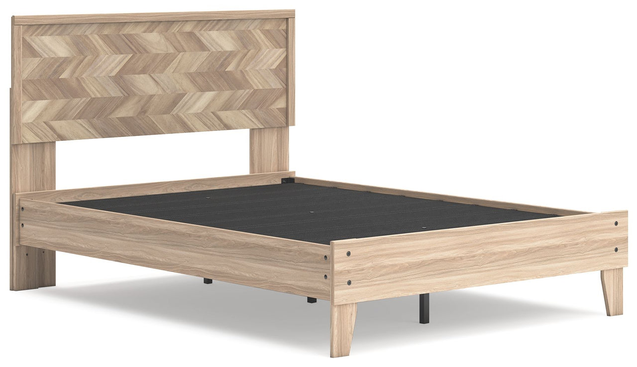 Battelle - Panel Platform Bed - Tony's Home Furnishings