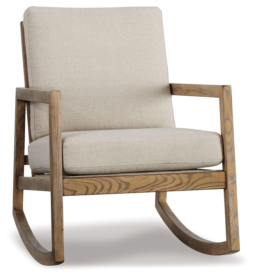 Novelda - Neutral - Accent Chair Tony's Home Furnishings Furniture. Beds. Dressers. Sofas.
