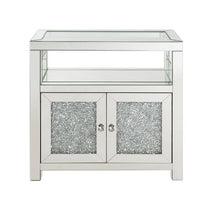 Thumbnail for Noralie - Cabinet - Clear Glass, Mirroed & Faux Diamonds - Tony's Home Furnishings