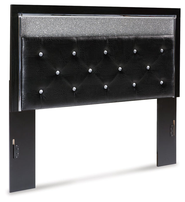 Kaydell - Uph Panel Headboard - Glitter Details - Tony's Home Furnishings