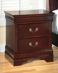 Thumbnail for Alisdair - Dark Brown - Two Drawer Night Stand Tony's Home Furnishings Furniture. Beds. Dressers. Sofas.