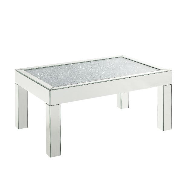 Noralie - Coffee Table - Pearl Silver - Wood - Tony's Home Furnishings