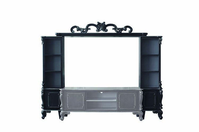 House - Delphine - Entertainment Center - Charcoal Finish - Tony's Home Furnishings