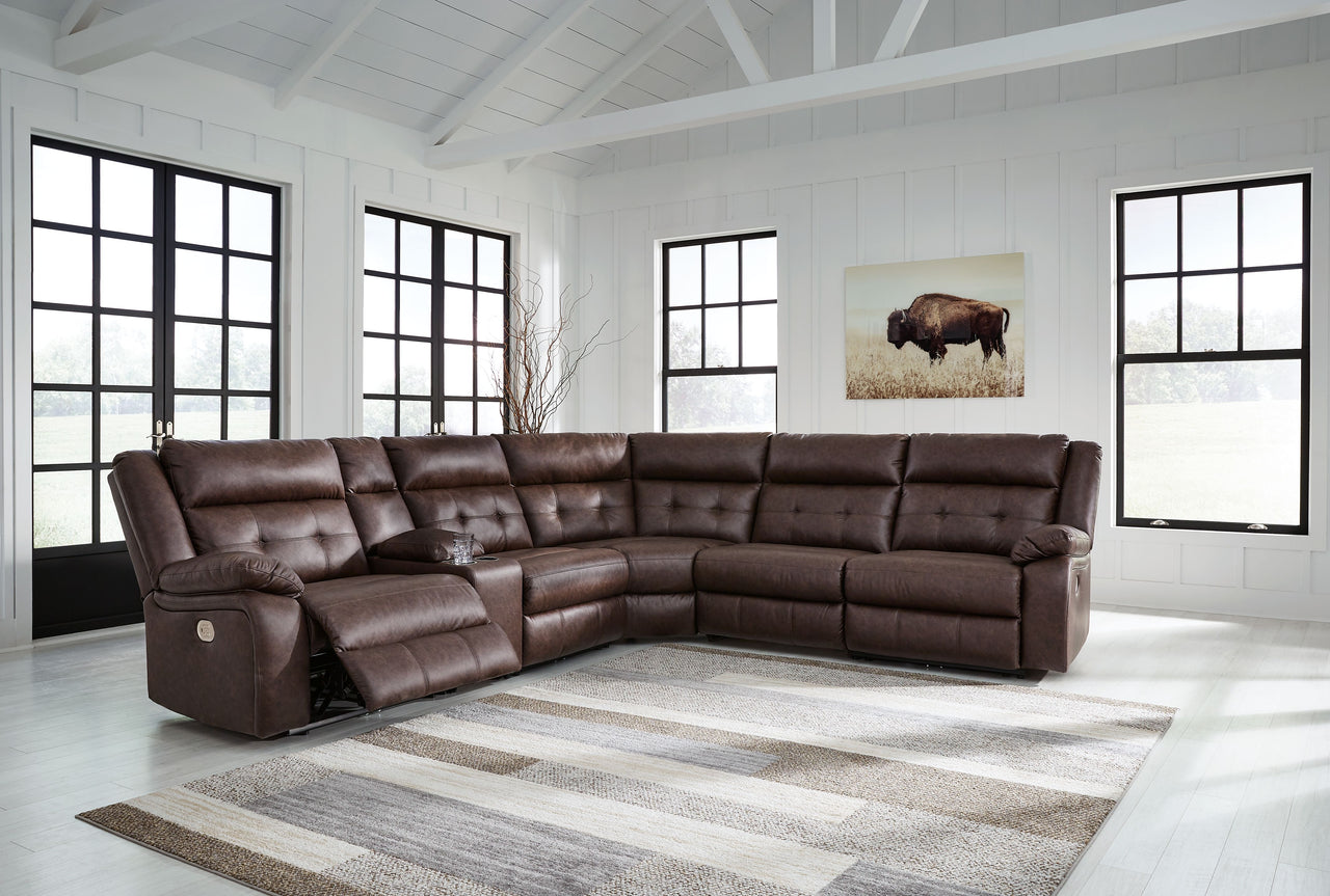 Punch Up - Power Reclining Sectional - Tony's Home Furnishings