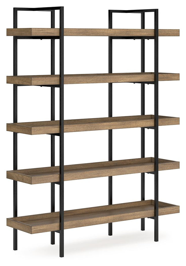 Montia - Light Brown - Bookcase - Tony's Home Furnishings