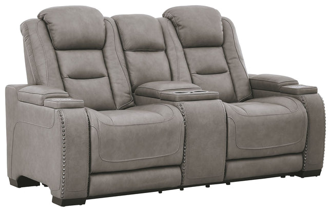 The Man-Den - Power Reclining Loveseat - Tony's Home Furnishings