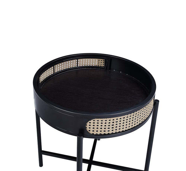 Colson - End Table - Black Finish - 24" - Tony's Home Furnishings