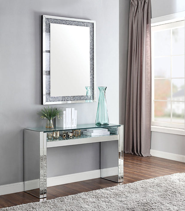 Nysa - Accent Table - Pearl Silver - 32" - Tony's Home Furnishings