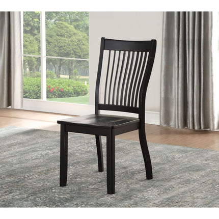 Renske - Side Chair (Set of 2) - Black - Tony's Home Furnishings
