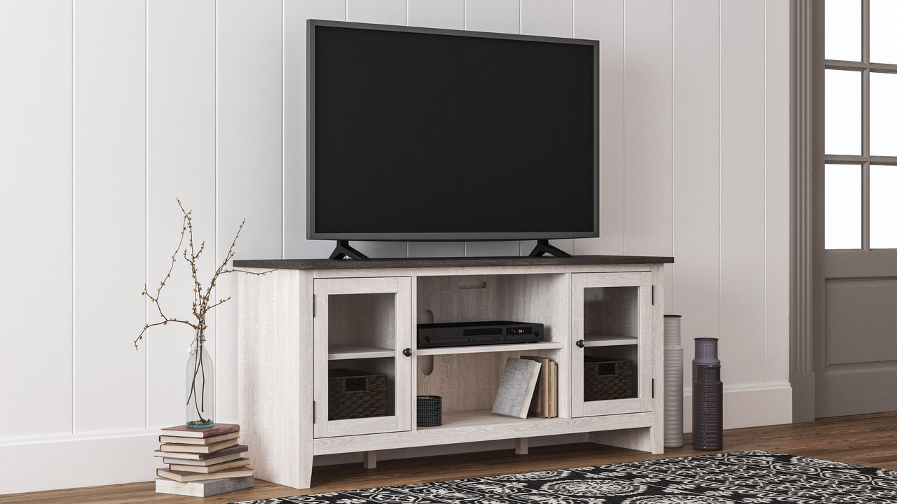 Dorrinson - TV Stand With Fireplace Insert Tony's Home Furnishings Furniture. Beds. Dressers. Sofas.