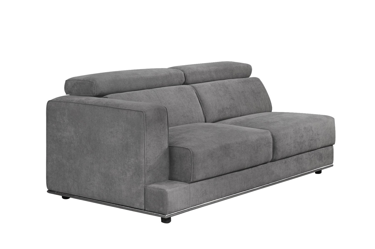 Alwin - Sofa - Dark Gray Fabric - Tony's Home Furnishings