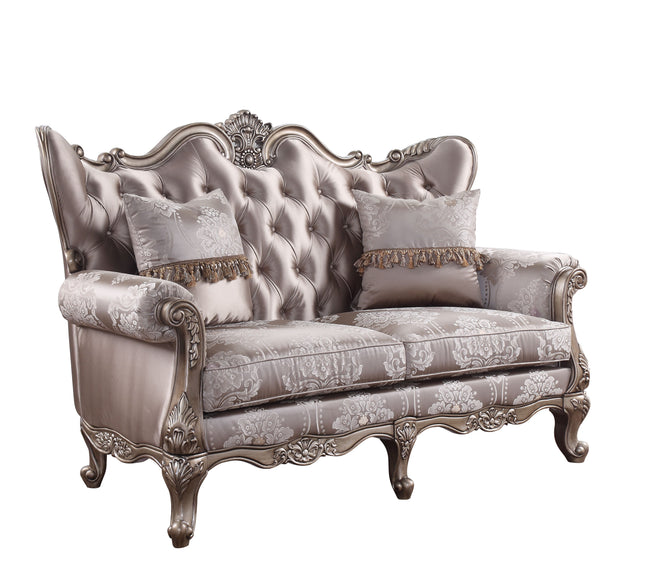 Jayceon - Loveseat - Fabric & Champagne - Tony's Home Furnishings