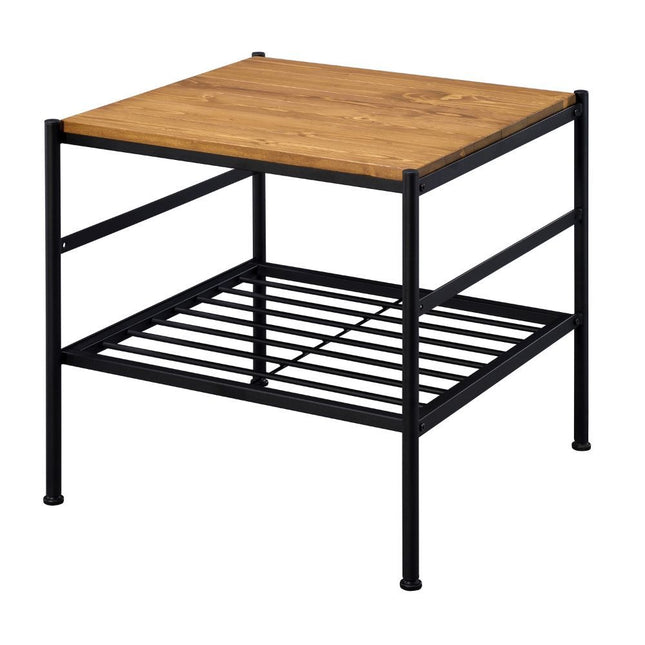 Kande - End Table - Oak & Black - Tony's Home Furnishings