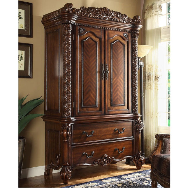 Vendome - TV Armoire - Cherry - Tony's Home Furnishings