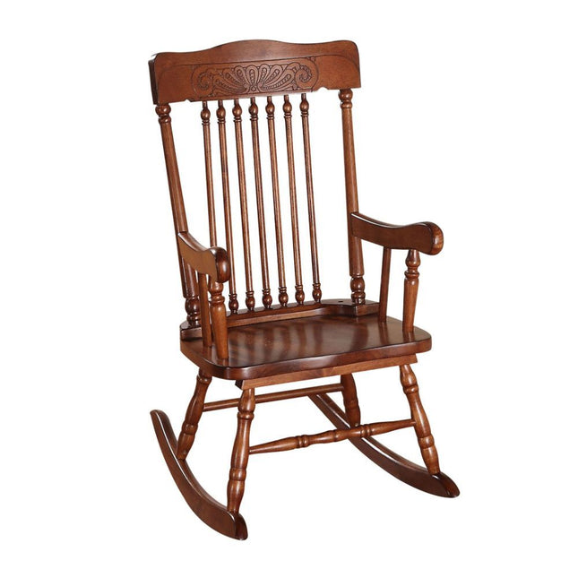 Kloris - Youth Rocking Chair - Tobacco - 30" - Tony's Home Furnishings