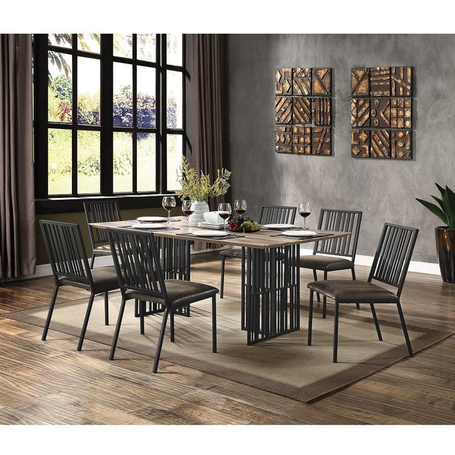 Zudora - Dining Table - Black - Tony's Home Furnishings