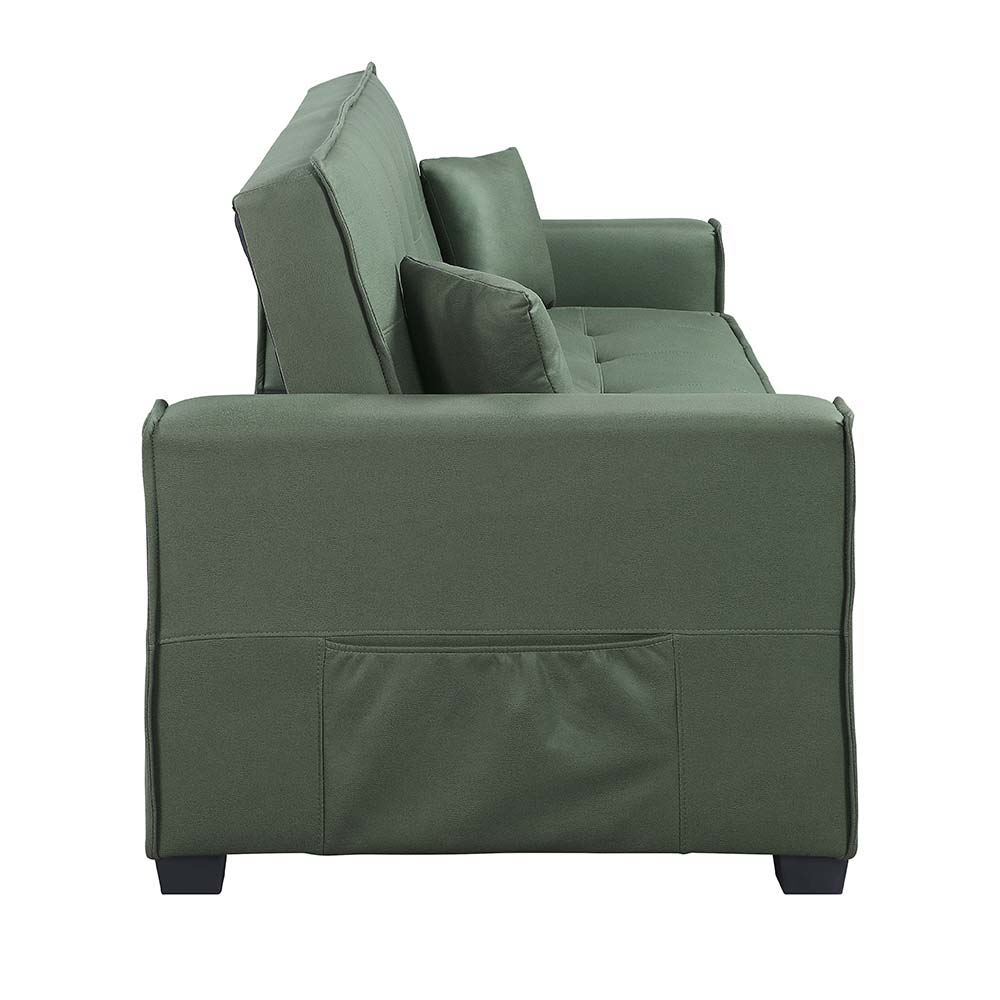 Octavio - Sofa - Green Fabric - Tony's Home Furnishings