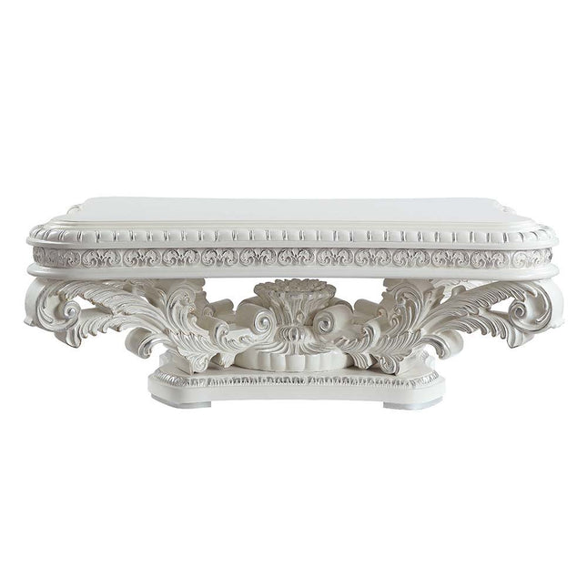 Vanaheim - Coffee Table - Antique White Finish - Tony's Home Furnishings